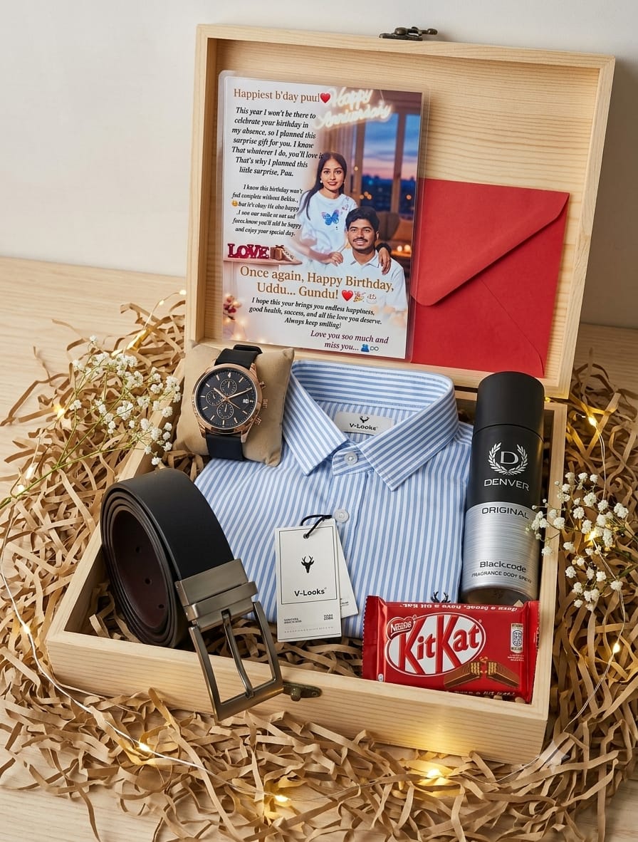 The Ultimate Gentleman's Personalized Gift Hamper